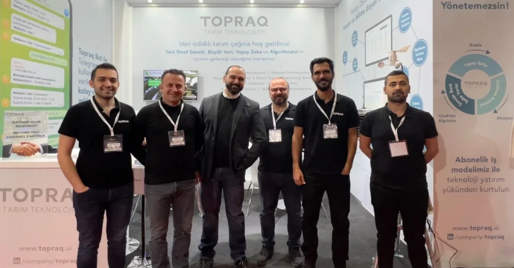 Topraq ekibi AGROEXPO fuarında görsel