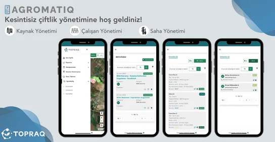 Agromatiq: Uçtan Uca Kesintisiz Çiftlik Yönetimi