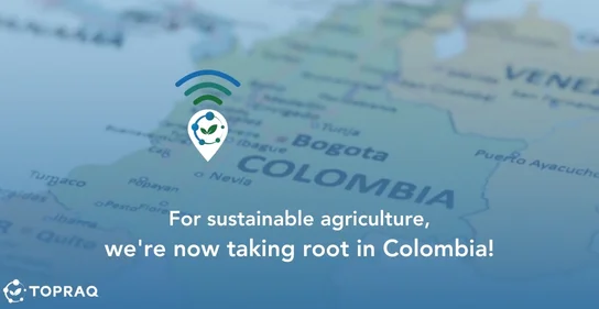 We are now in Colombia!